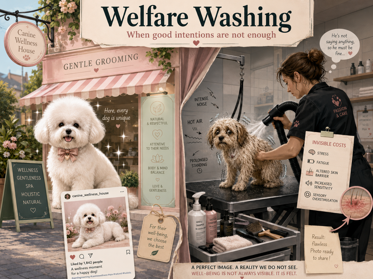 welfare washing